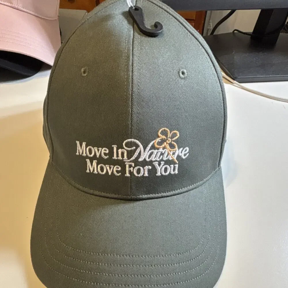 lululemon Unisex Baseball Cap Green L/XL Solid 